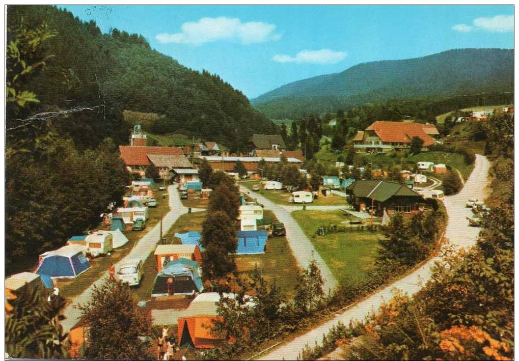 Schwarzwald-Camping Alisehof. Rippoldsau-Schapbach. Franz Bonath. - Bad Rippoldsau - Schapbach