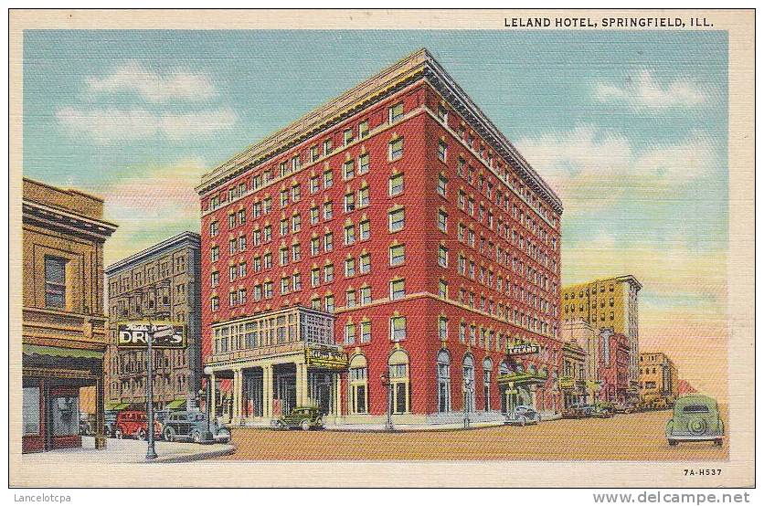 LELAND HOTEL, SPRINGFIELD - Springfield
