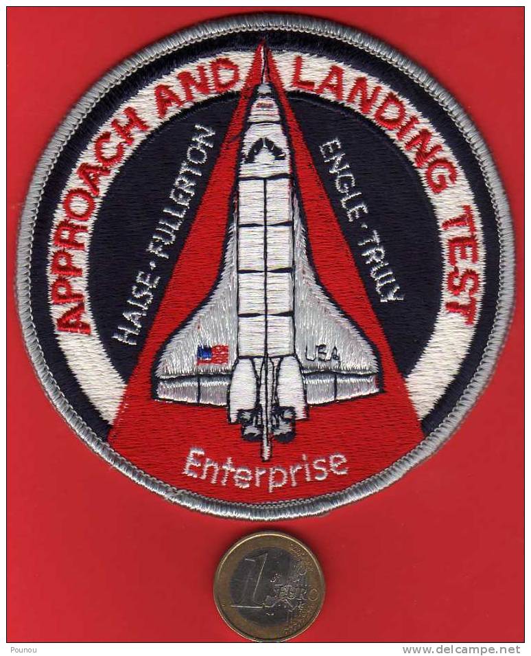 &#9733; ECUSSON BRODE - PATCH - ENTERPRISE - APPROACH & LANDING TESTS (E15) - Patches