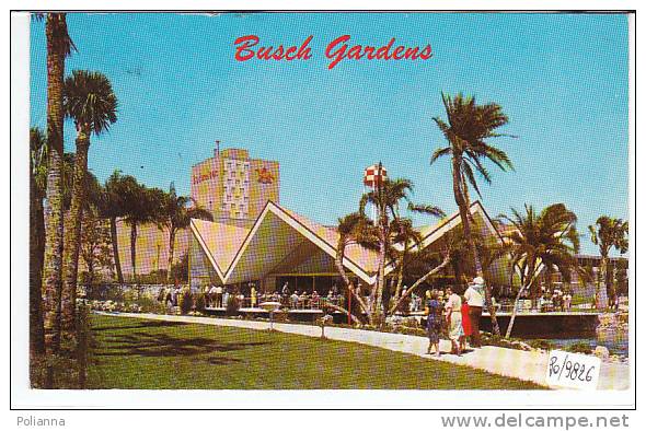 PO9826# FLORIDA - TAMPA - BUSCH GARDENS - Hospitality House  VG 1972 - Tampa