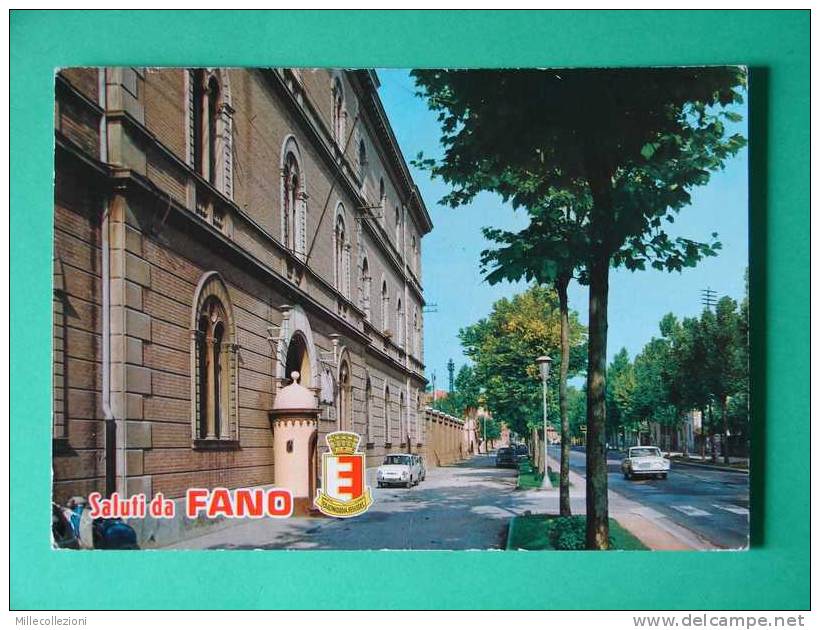 Pu1021) Saluti Da Fano - Caserma Generale G. Paolini - Fano