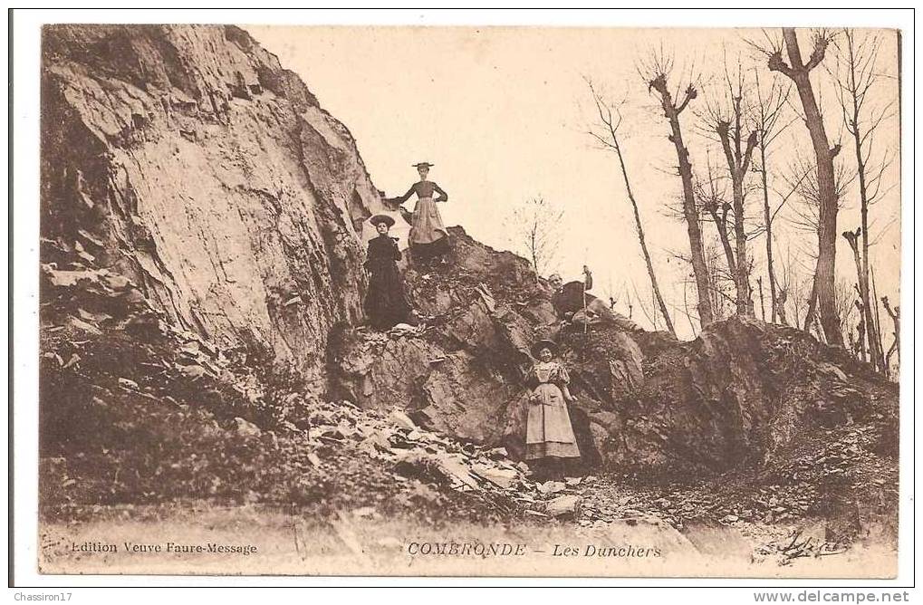 63 - COMBRONDE  -  Les Dunchers  -  Animée   Promeneurs Intrépides - Combronde