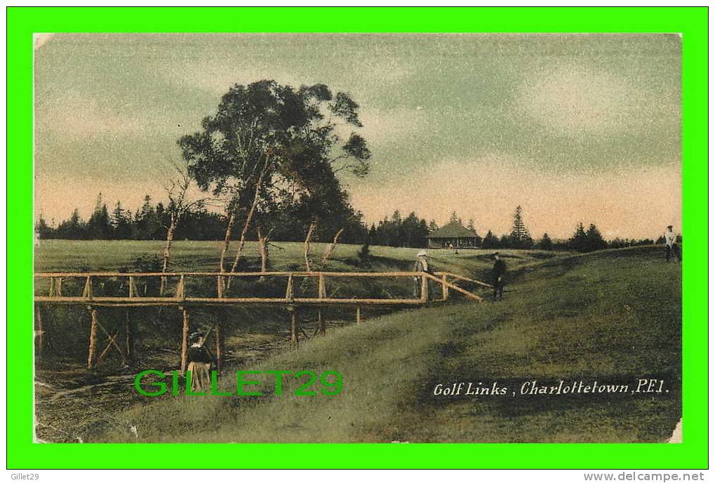 CHARLOTTETOWN, P.E.I. - GOLF LINKS - ANIMATED - TRAVEL IN 1907 - - Charlottetown