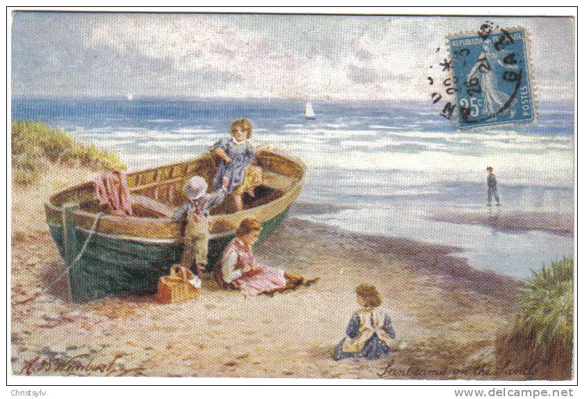 CPA Oilette  Raphael Tuck " Seaside Joys" By H.B Wimbush - Tuck, Raphael