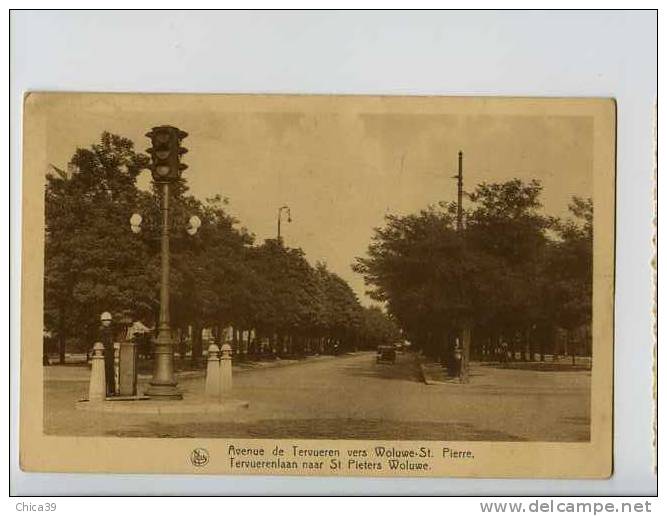 014033  -  BRUXELLES  -  Avenue De Tervueren Vers Woluwe-St-Pierre - Woluwe-St-Pierre - St-Pieters-Woluwe