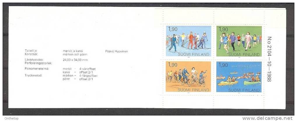 1989 Michel Booklet No. 24 MNH - Lot 2 - Markenheftchen