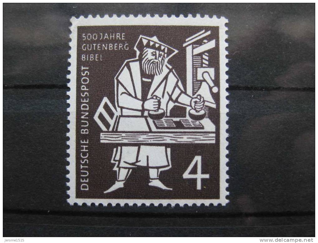 Timbres Allemagne  : Gutenberg ** - Unused Stamps