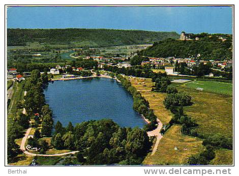 CPM 55 DUN SUR MEUSE - Vue Generale Aerienne - Le Lac Vert - Dun Sur Meuse