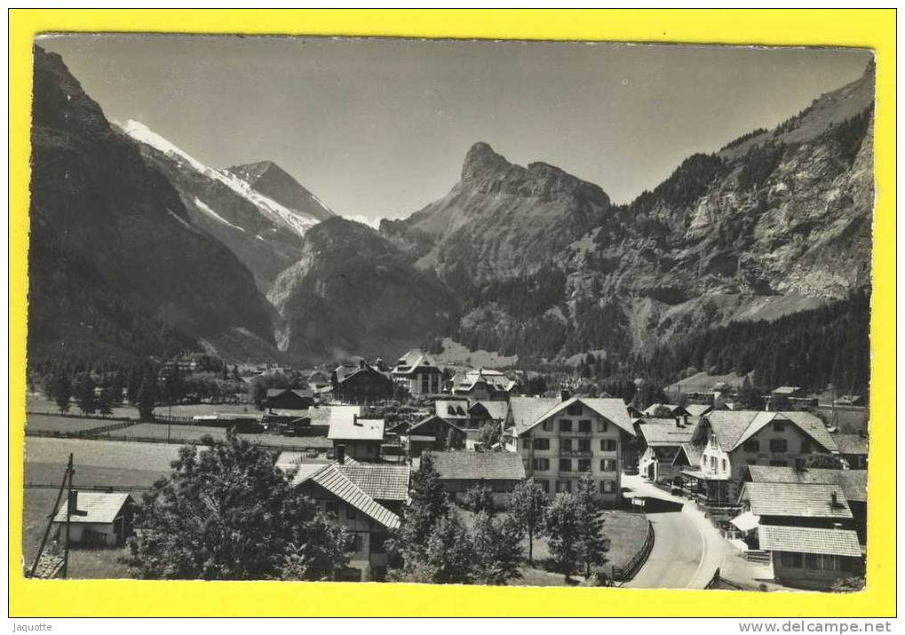 KANDERSTEG G. Gemmipass - Suisse - N°11761 Rinderhörner U. Gellihorn - Non Circulé - Edit E. Gyder - Kandersteg