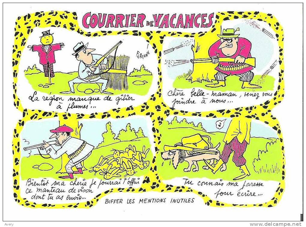 Courrier De Vacances - Humour