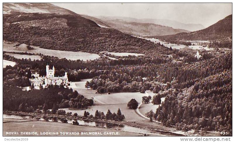 B4643 Royal Deeside Balmoral Castle Not Used Perfect Shape - Aberdeenshire