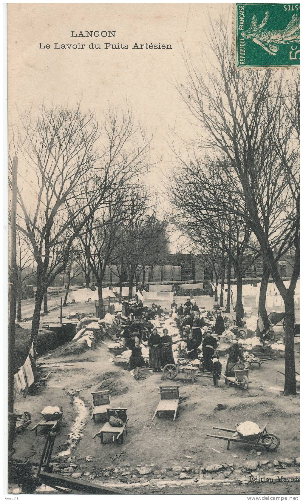 LANGON - Le Lavoir Du Puits Artésien - Langon