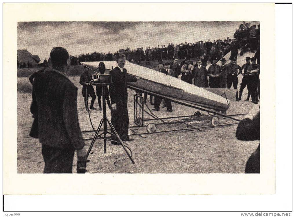 Rocketmail - Raketpost, Raketenstart Thals Harz 1934 (X12828) - Altri (Aria)