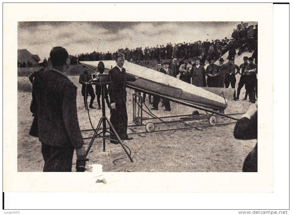 Rocketmail - Raketpost, Raketenstart Thals Harz 1934 (X12830) - Sonstige (Luft)