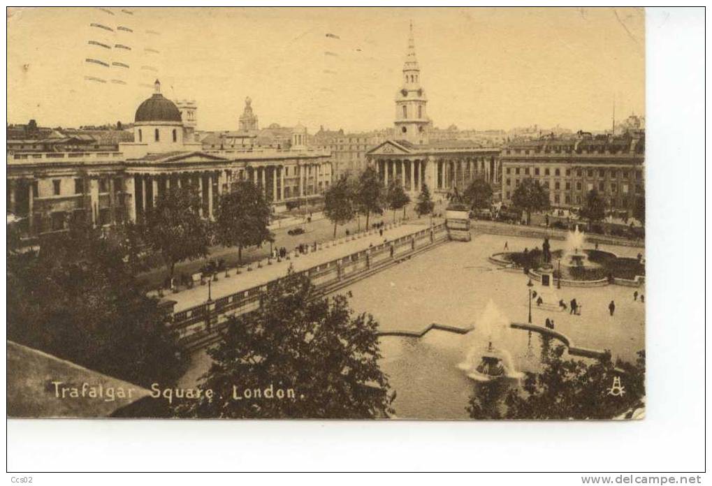 London, Trafalgar Square 1924 - Trafalgar Square