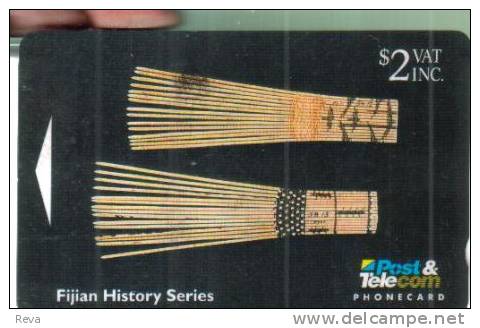 FIJI $2 ARTIFACT DECORATIVE COMB GPT FIJ-025 CODE: 06FJB  READ DESCRIPTION !! - Fiji