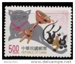 Sc#3167 Taiwan 1998 Children Folk Rhyme Stamp Mouse Rat Cat Oil Lamp - Neufs