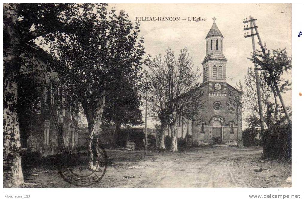 87 - RILHAC RANCON - "L´Eglise" - - Rilhac Rancon