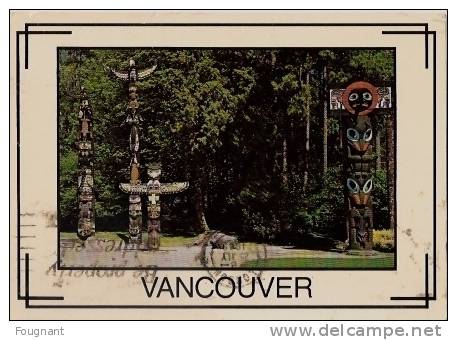 CANADA:Vancouver:1985.Tot Em Poles,Stanley Park.Couleur. - Cartoline Moderne