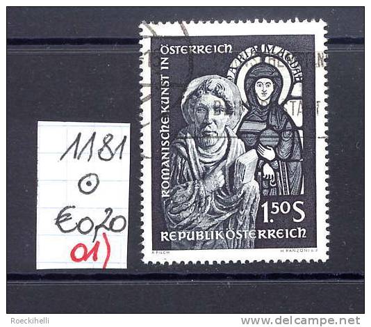 21.5.1964 - SM "Romanische Kunst In Österreich"  -  O  Gestempelt  - Siehe Scan (1181o 01) - Oblitérés
