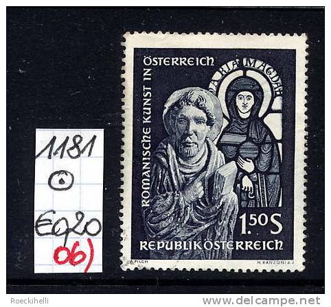 21.5.1964 - SM "Romanische Kunst In Österreich"  -  O Gestempelt  - Siehe Scan (1181o 06) - Gebraucht