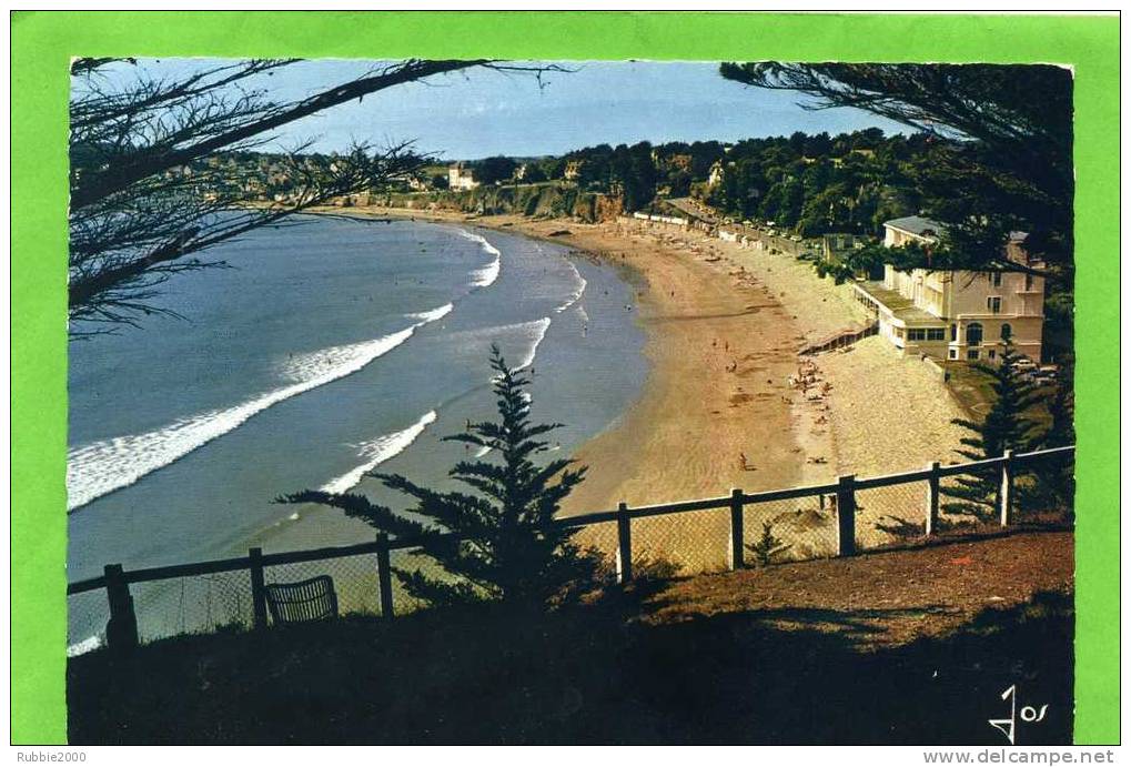 CROZON MORGAT 1966 GRANDE PLAGE ET HOTEL DE LA MER CARTE EN  BON ETAT - Crozon