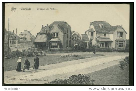 BELGIQUE WESTENDE / Groupe De Villas / - Westende