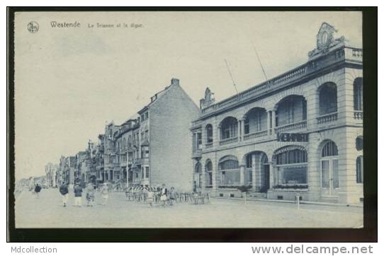 BELGIQUE WESTENDE / Le Trianon Et La Digue / - Westende