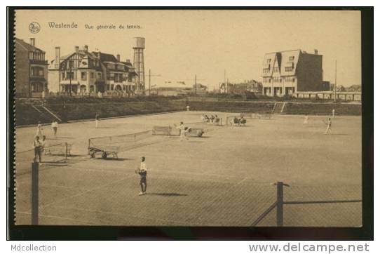 BELGIQUE WESTENDE / Vue Générale Du Tennis / - Westende