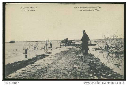 BELGIQUE YPRES / Les Inondations De L'Iser / - Ieper