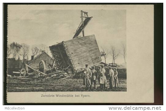 BELGIQUE YPRES / Zerstörte Windmühle Bei Ypern / - Ieper