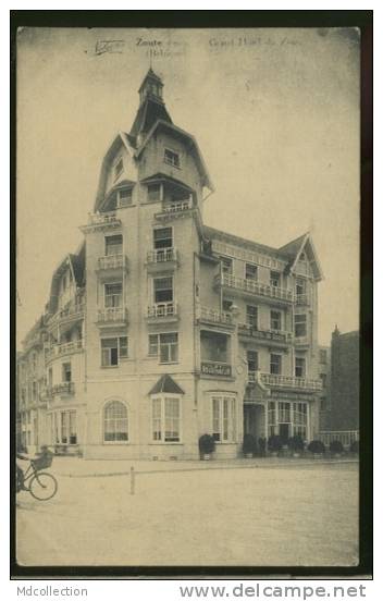 BELGIQUE LE ZOUTE / Grand Hôtel / - Knokke