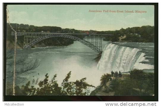 CANADA NIAGARA FALLS / American Fall From Goat Island / - Autres & Non Classés