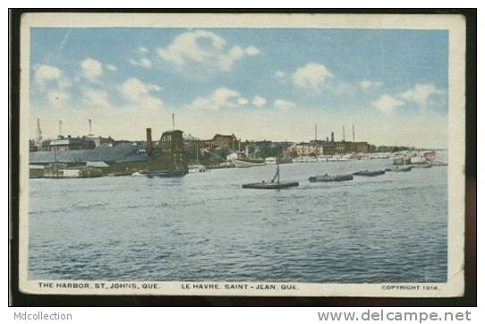 CANADA SAINT JOHN / The Harbor / CARTE COULEUR - St. John