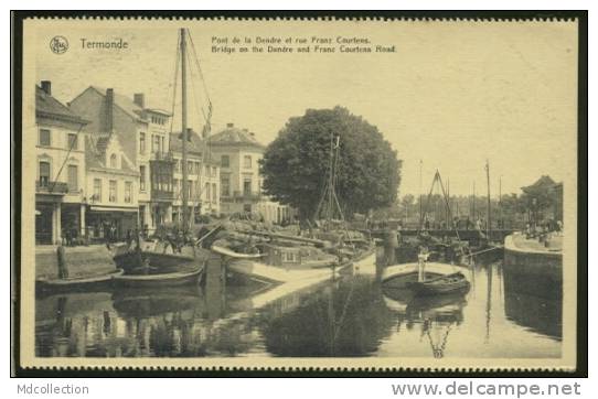 BELGIQUE TERMONDE / Pont De La Dendre Et Rue Franz Courtens / - Dendermonde