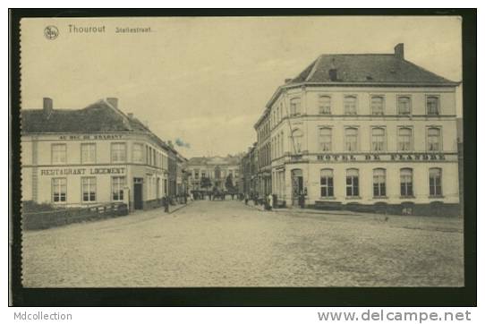 BELGIQUE THOUROUT / Statiestraat / - Torhout