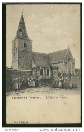 BELGIQUE TIRLEMONT / L'église De Grimde / - Tienen