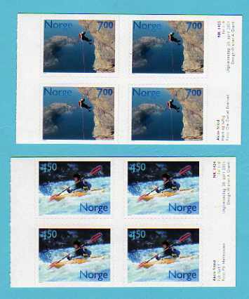 NORVEGE     Neuf **      Y. Et T.  N° 1332 / 1333 (x4)   Cote:  16,00 Euros - Unused Stamps