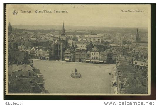 BELGIQUE TOURNAI / Grand'Place, Panorama / - Tournai