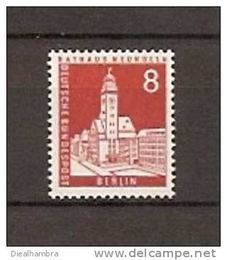 GERMANY DEUTSCHE BUNDESPOST BERLIN BERLINER STADTBILDER 1959 / MNH / 187 - Unused Stamps