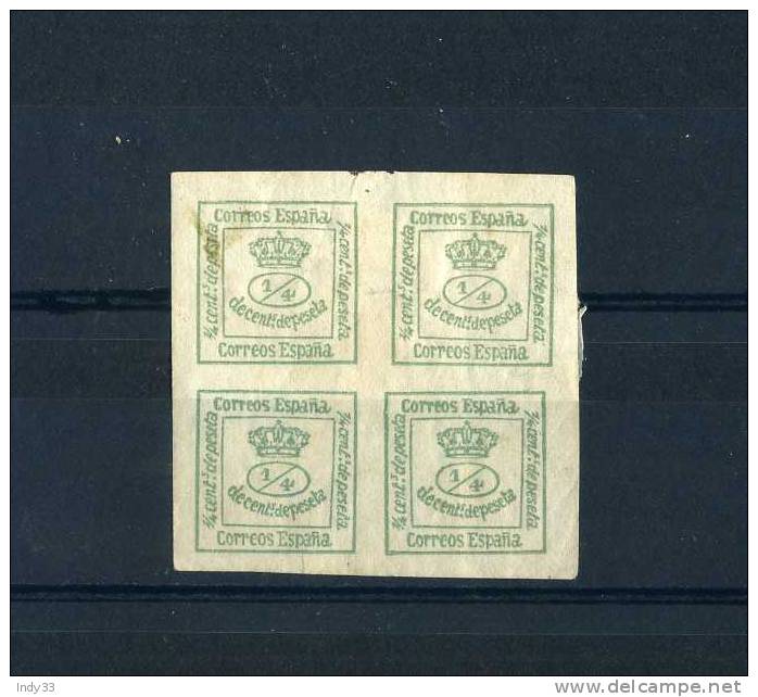 - ESPAGNE 1876 . N°173 EDIFIL NEUF AVEC CHARNIERE . LEGERES TACHES - Unused Stamps