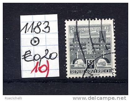 25.5.1964 -  FM/DM  "Automatenmarke  50g -  Bauten"  -  O Gestempelt -  Siehe Scan (1183o 10) - Gebraucht