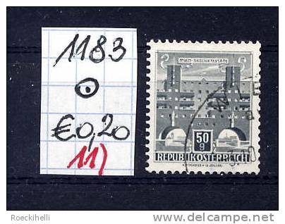 25.5.1964  -  FM/DM  "Automatenmarke 50g - Bauten" -  O Gestempelt -  Siehe Scan (1183o 11) - Oblitérés
