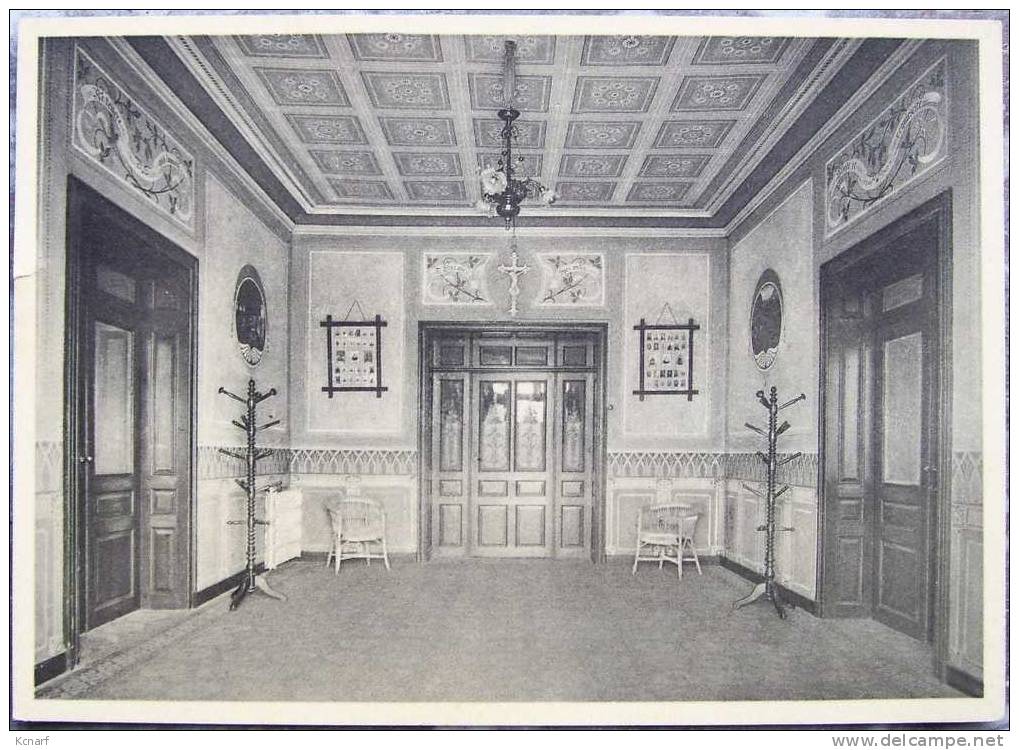 CP De GRAND-HALLEUX " Pensionnat St Jean-Baptiste De La Salle , Vestibule D'entrée " . - Vielsalm