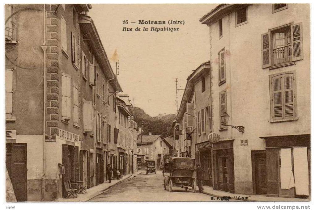 Moirans (Isère) Rue De La République - Moirans