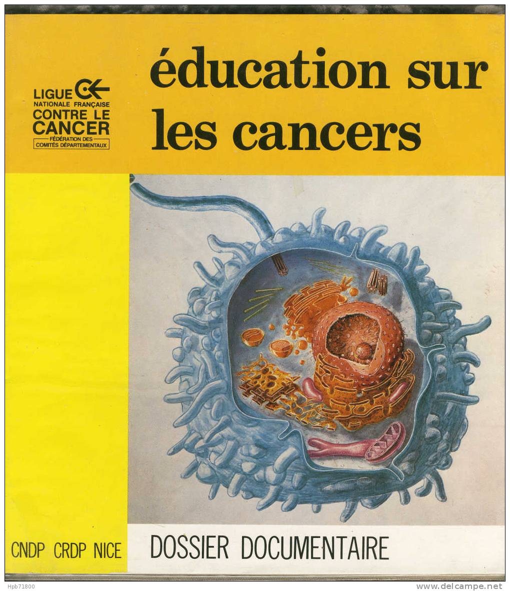 Sciences - Éducation Sur Les Cancers - Dossier Documentaire + 24 Diapositives - Fiches Didactiques