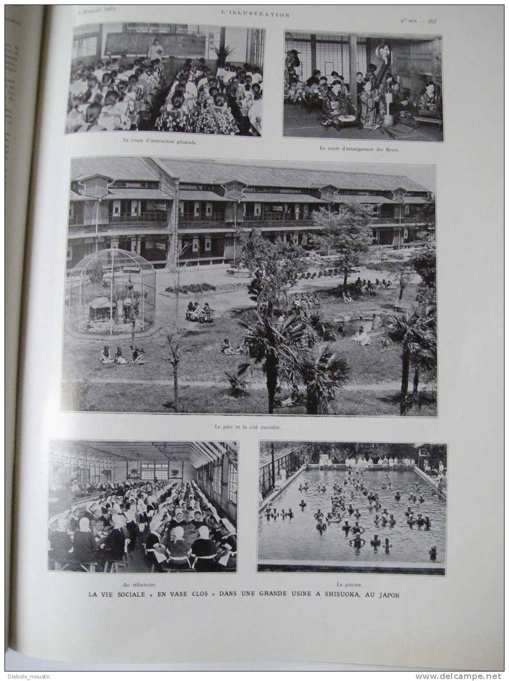 6 juillet 1935 : Les CROIX de FEU ; Aviation à BUC ; Courteline ; JAPON ; Le nouvel Hôtel de Ville de BAPAUME...........