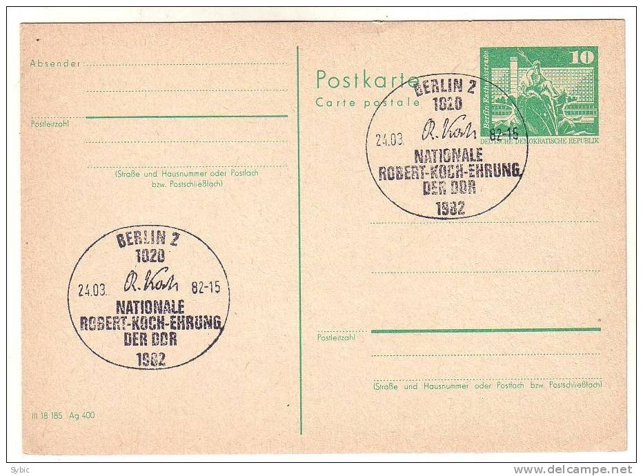 ALLEMAGNE - DDR - Entier Postal - Cartoline - Usati