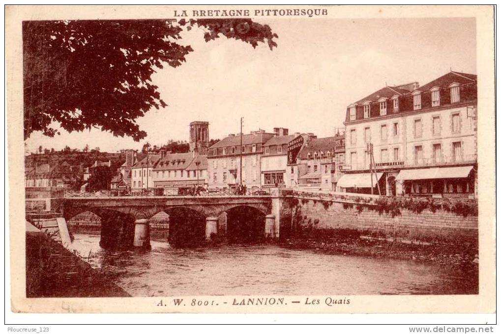 22 -LANNION - "Les Quais" - Lannion