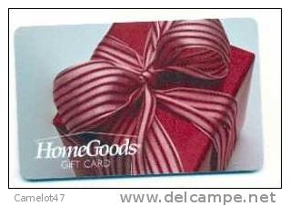 HomeGoods,  U.S.A.  Carte Cadeau Pour Collection # 4 - Carta Di Fedeltà E Regalo